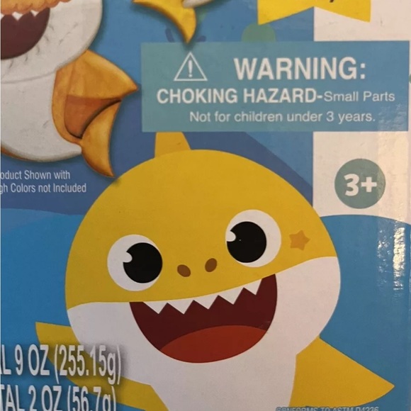 Nickelodeon Baby Shark Kiddy Dough Sculpt And Mold Dough Set - Picture 3 of 3